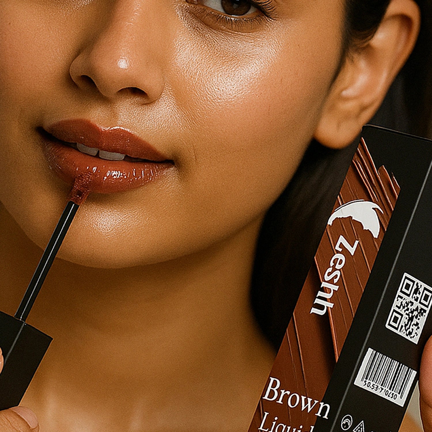 Zeshh Brown Liquid Lipstick