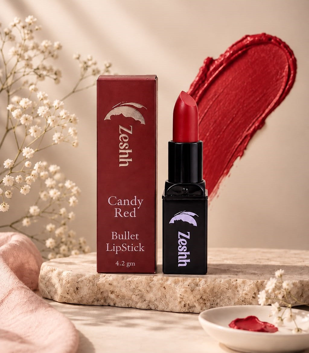 Zeshh Candy Red Bullet Lipstick