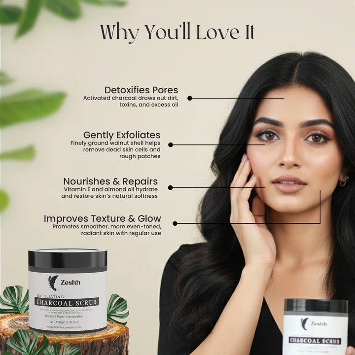 Zeshh Charcoal Scrub