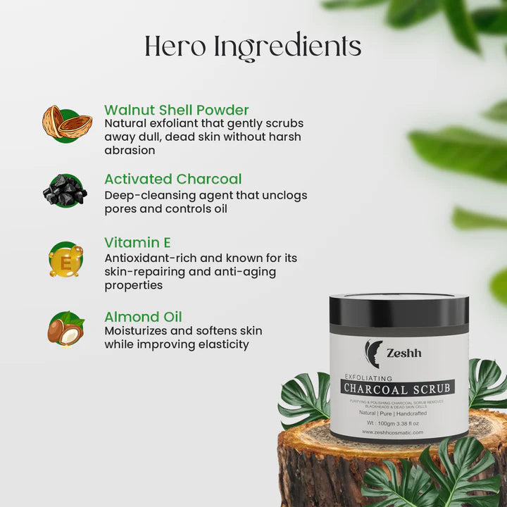 Zeshh Charcoal Scrub