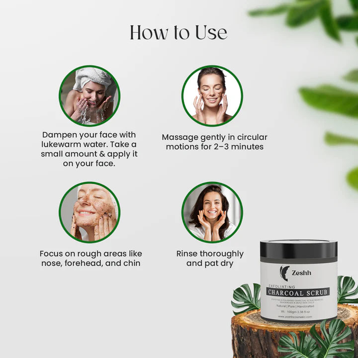 Zeshh Charcoal Scrub
