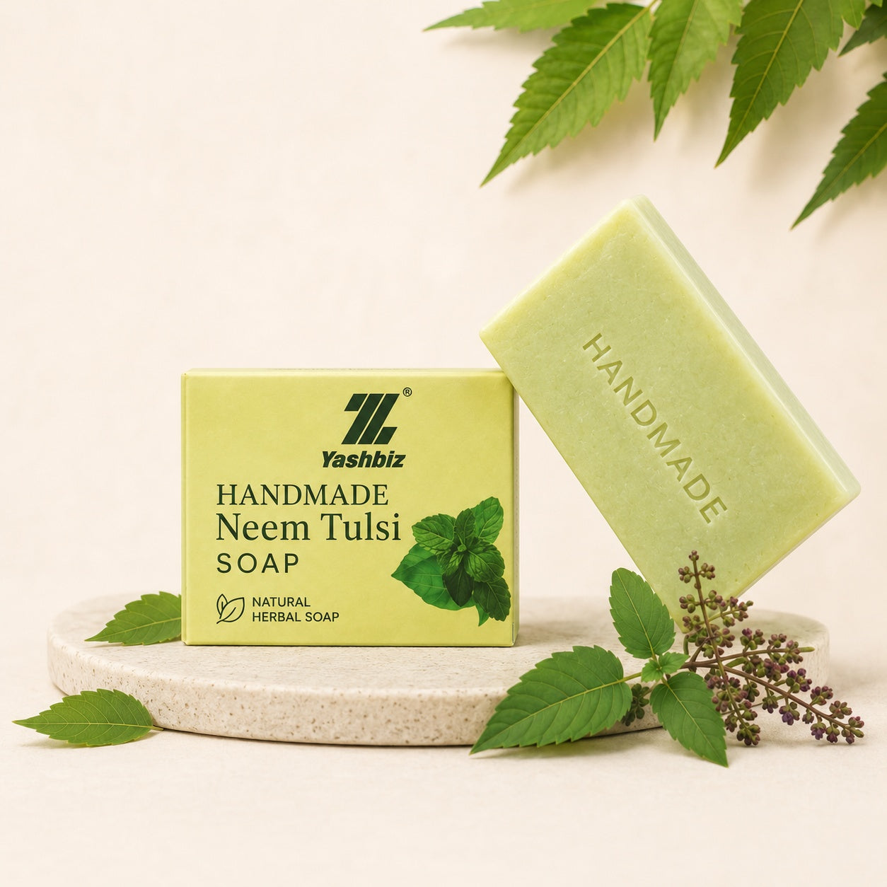 Neem Tulsi Handmade Soap 125gm