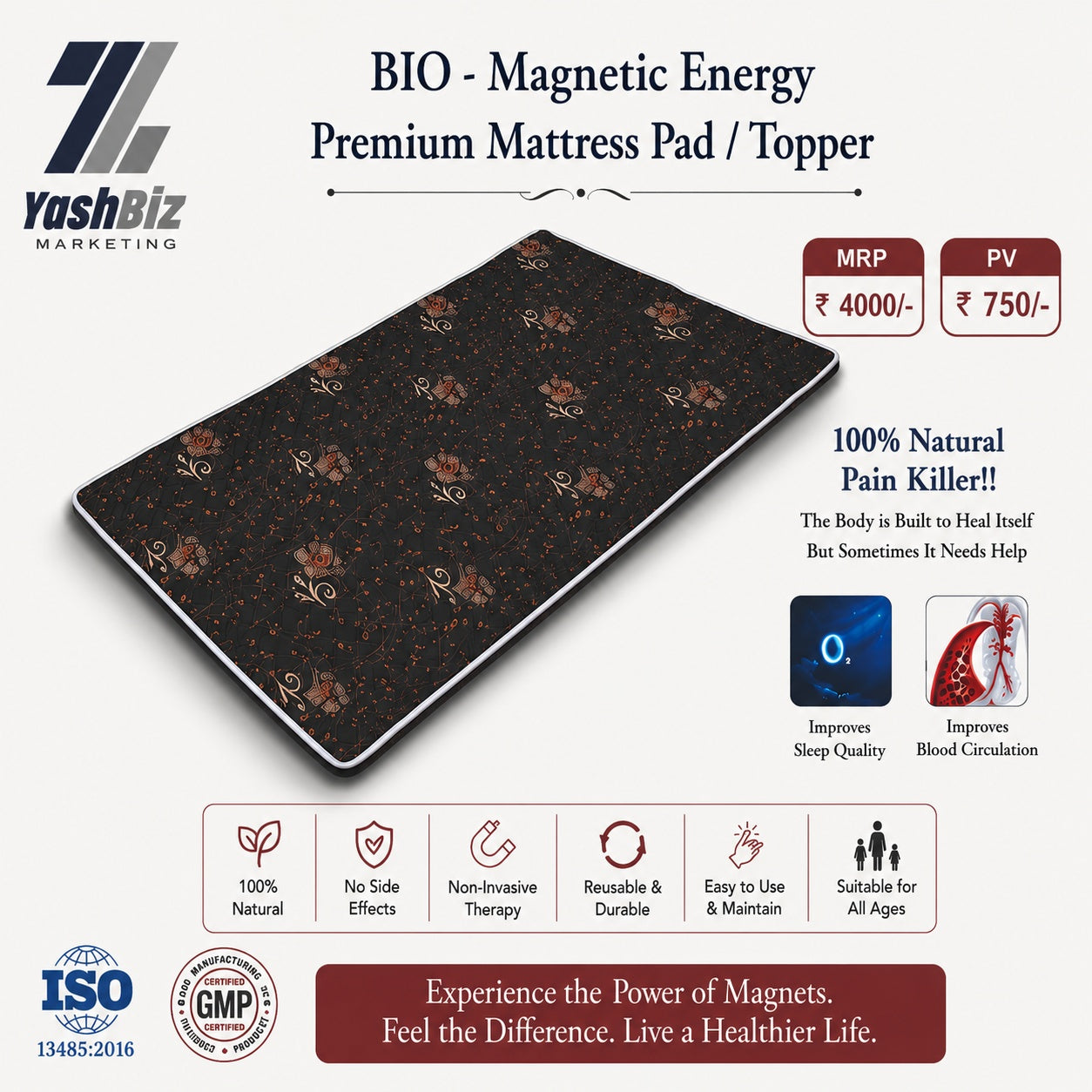 Bio Magnetic Mattress