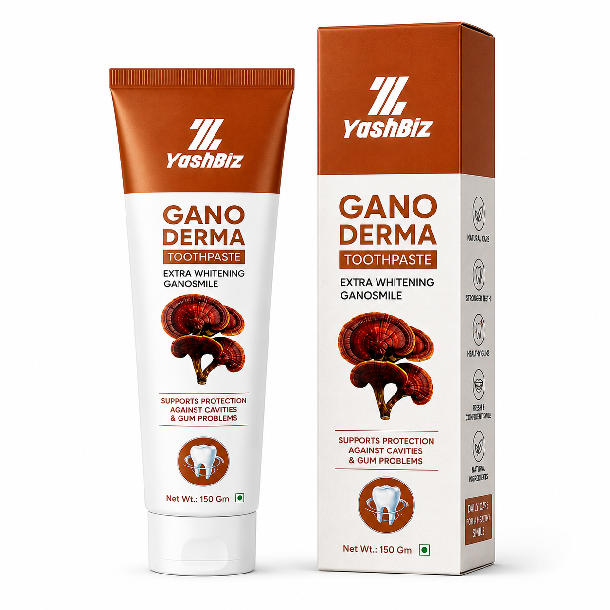Yashbiz Ganoderma Toothpaste (150gm0