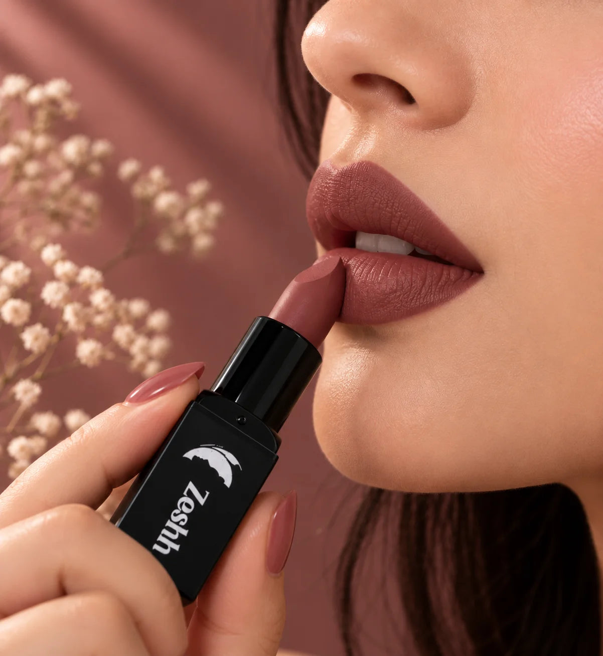 Zeshh light Brown Bullet Lipstick