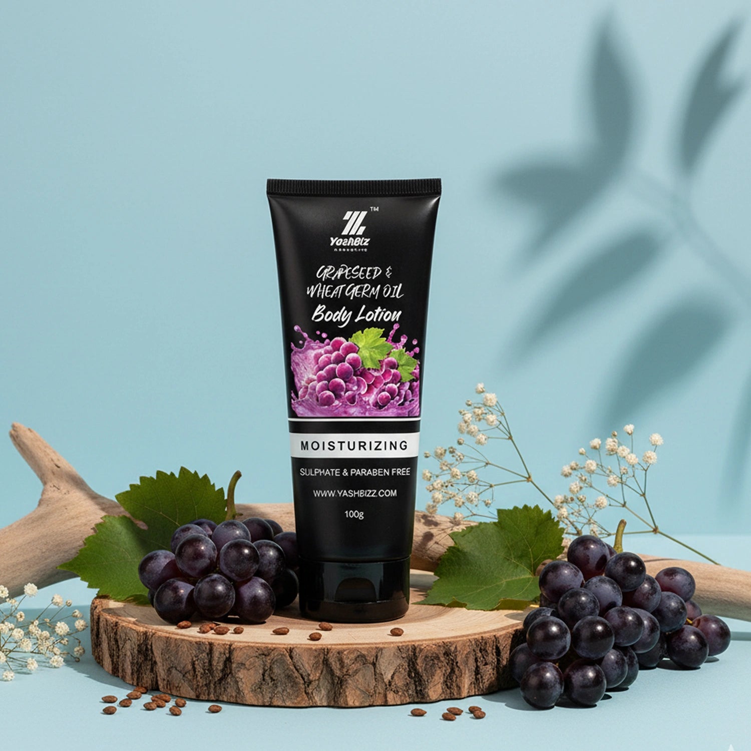 Grape Seed & Wheat Germ Oil Body Lotion