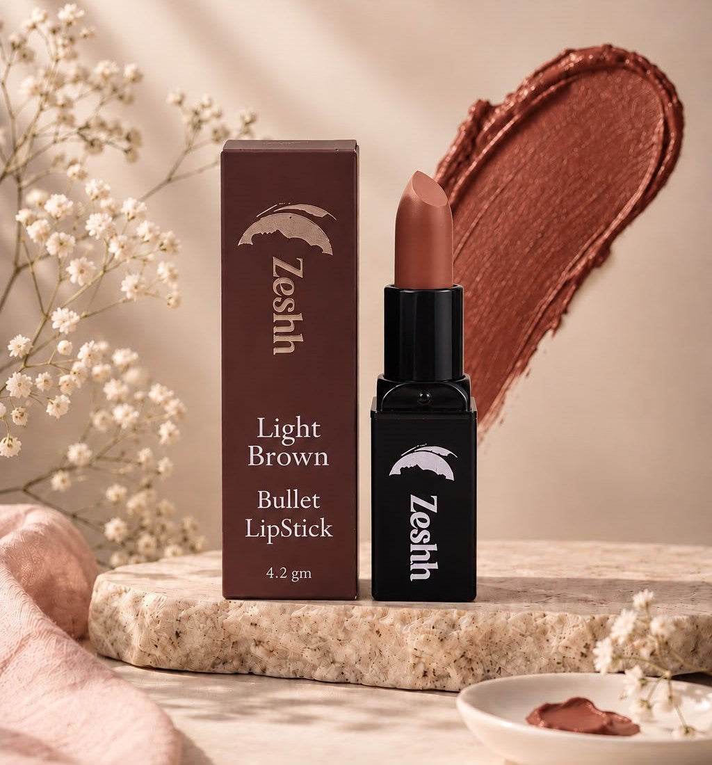 Zeshh light Brown Bullet Lipstick