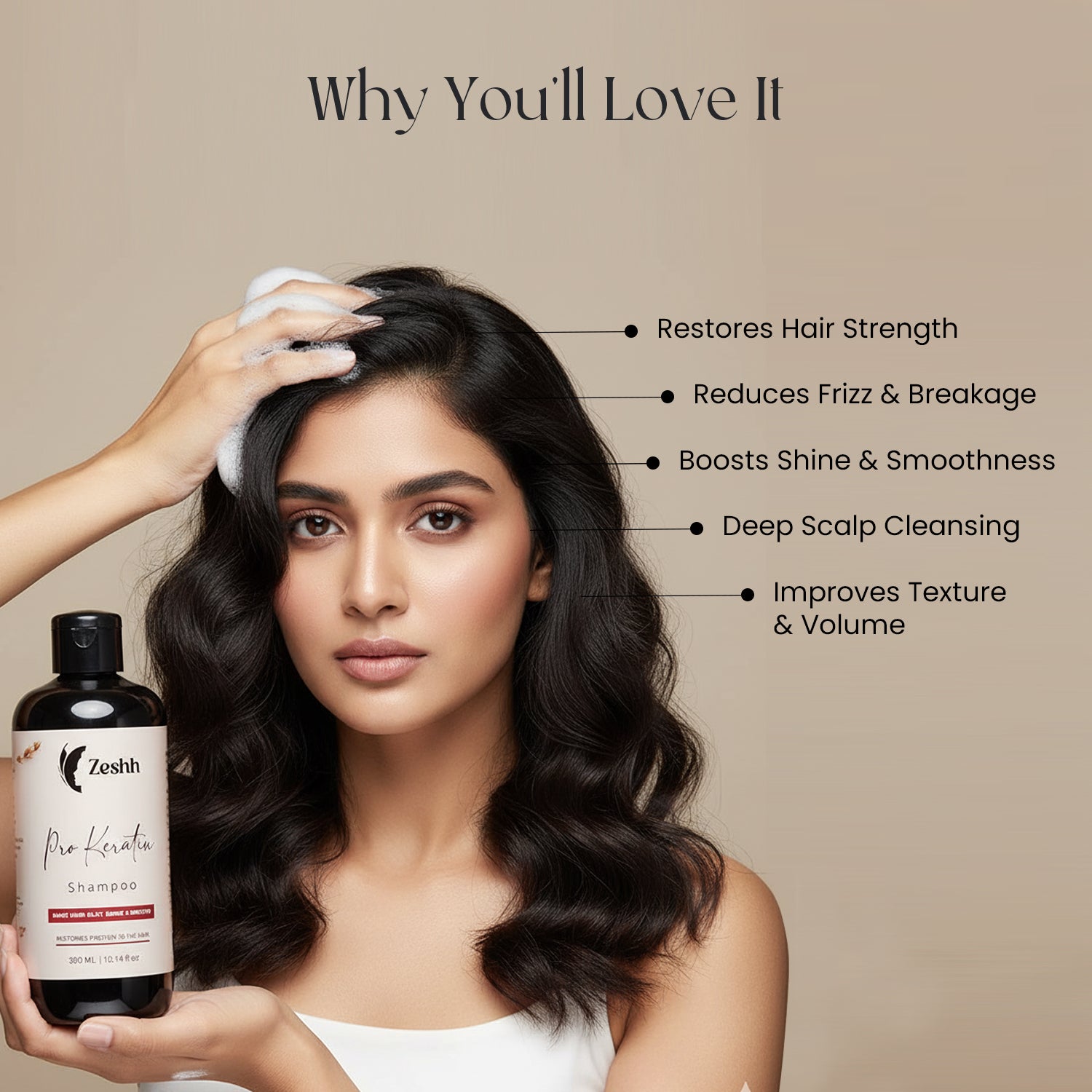 Zeshh Pro Keratin Shampoo