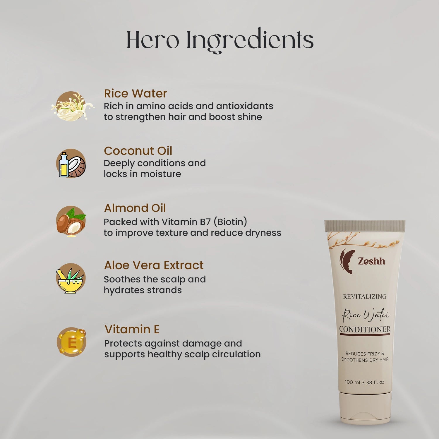 Zeshh Revitalizing Rice Water Conditioner