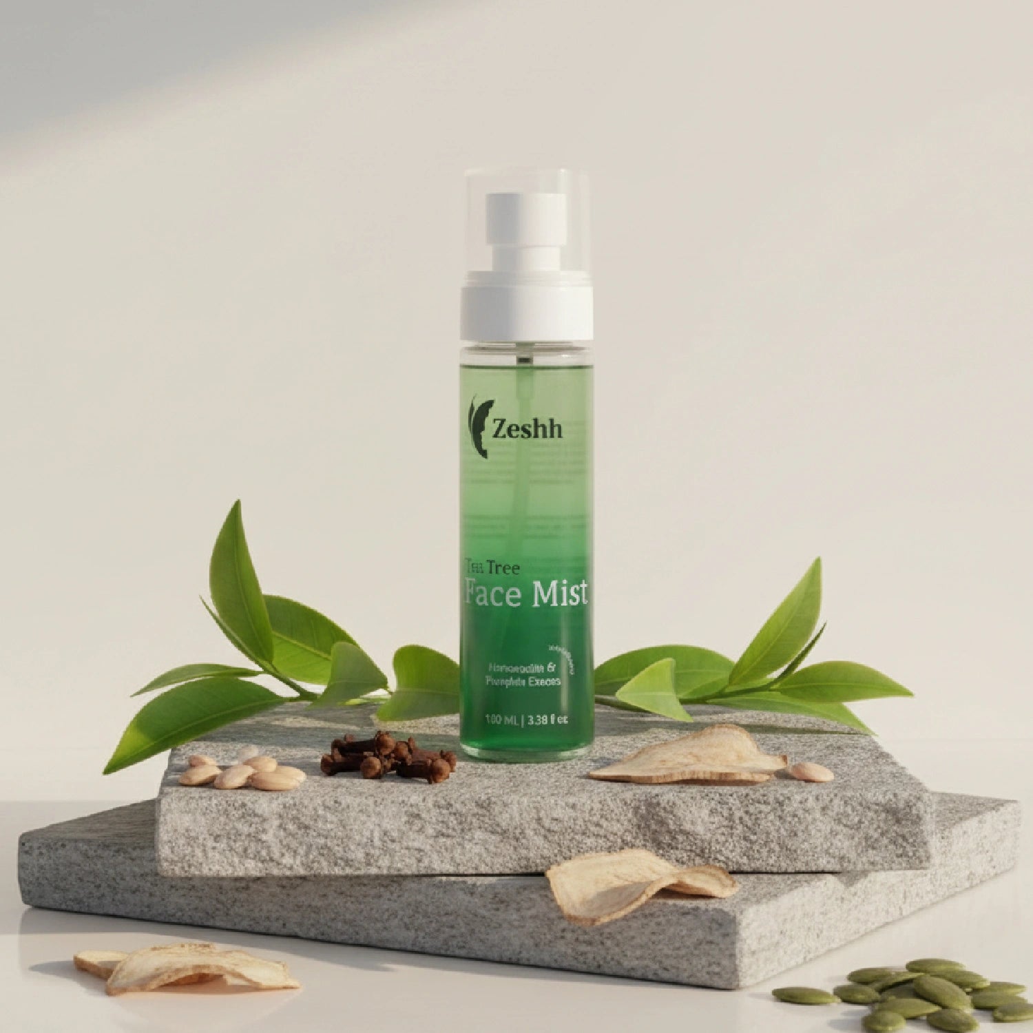 Zeshh Tea Tree Face Mist – Purifying, Oil-Control & Refreshing Hydration for Clear Skin