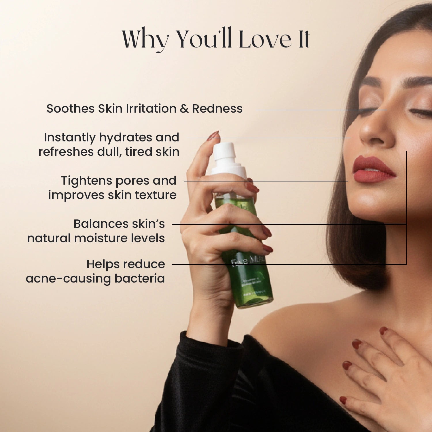 Zeshh Tea Tree Face Mist – Purifying, Oil-Control & Refreshing Hydration for Clear Skin