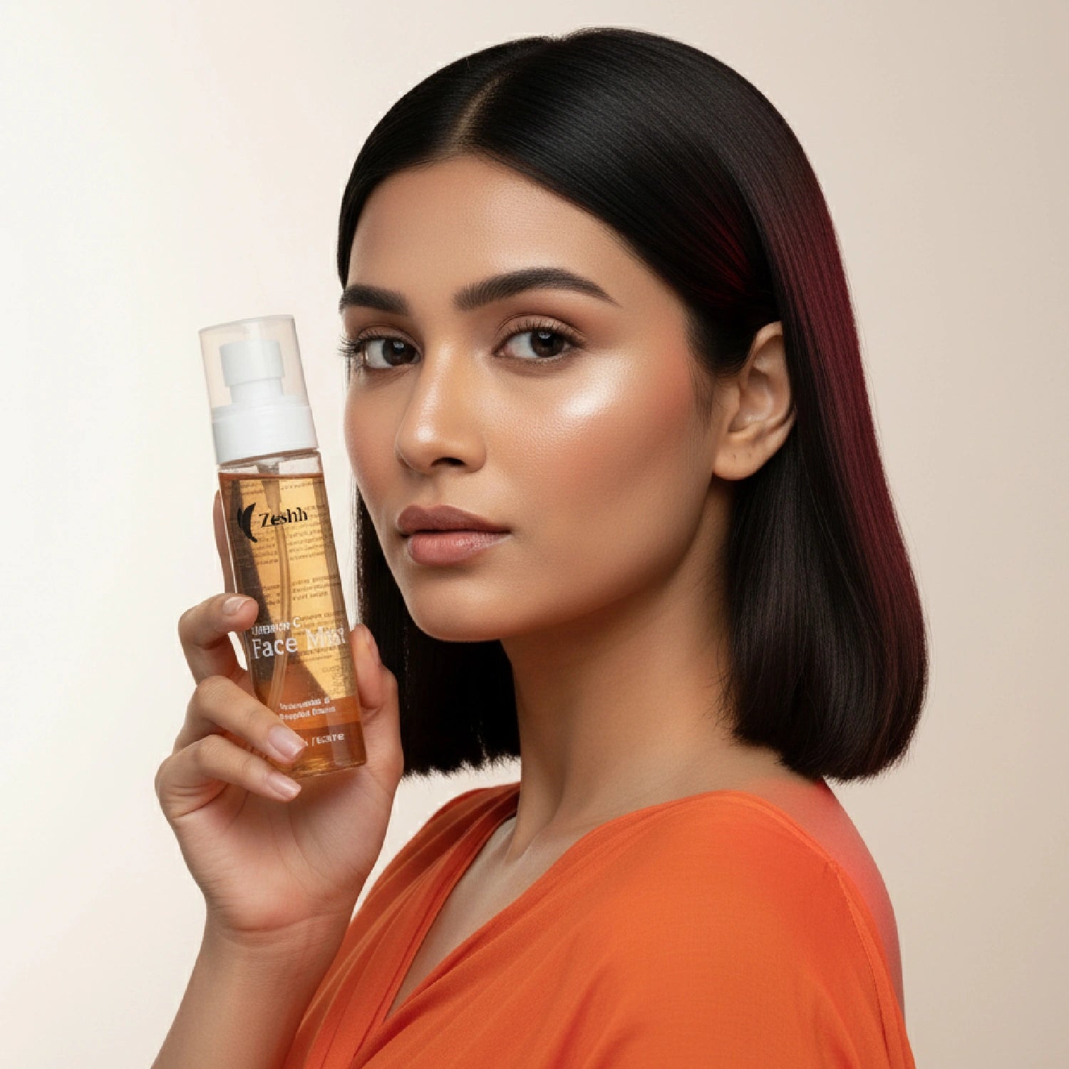 Zeshh Vitamin C Face Mist – Brightening, Hydrating & Glow-Boosting Facial Mist for Radiant Skin