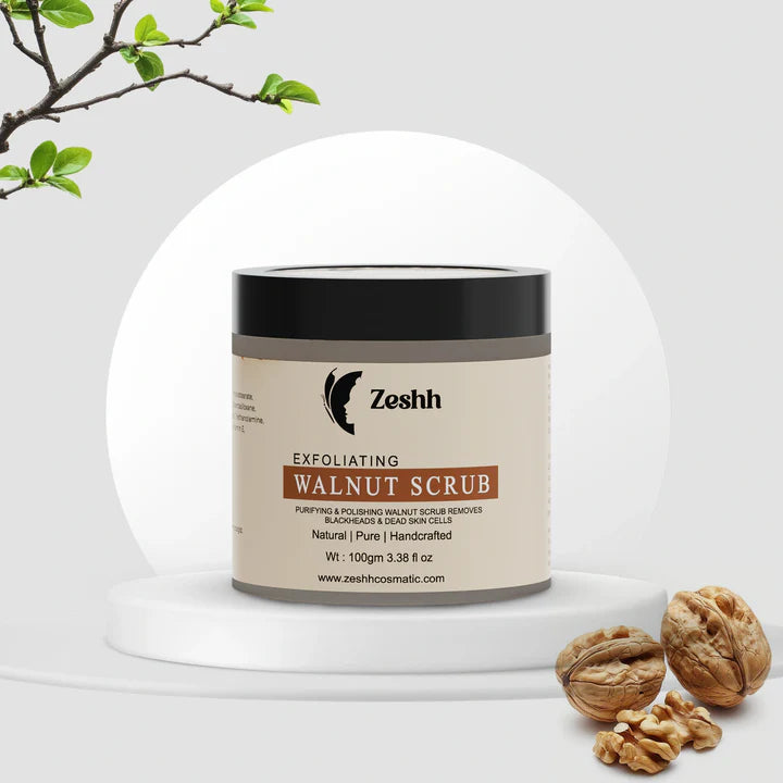 Zeshh Exfoliating Walnut Scrub (100gm)