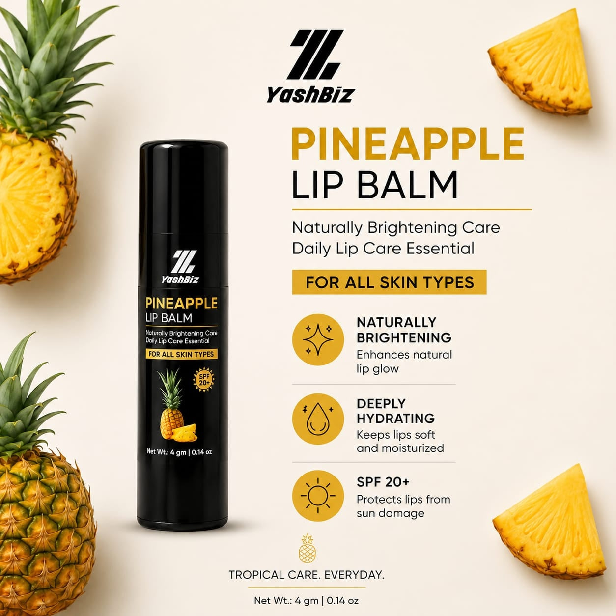 PineApple Lip Balm