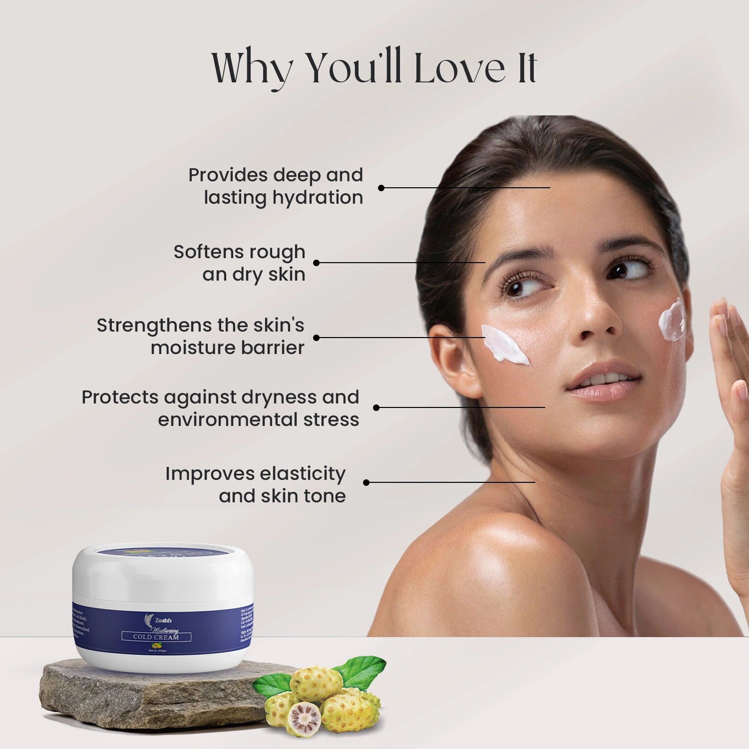 Zeshh Moisturising Cold Cream